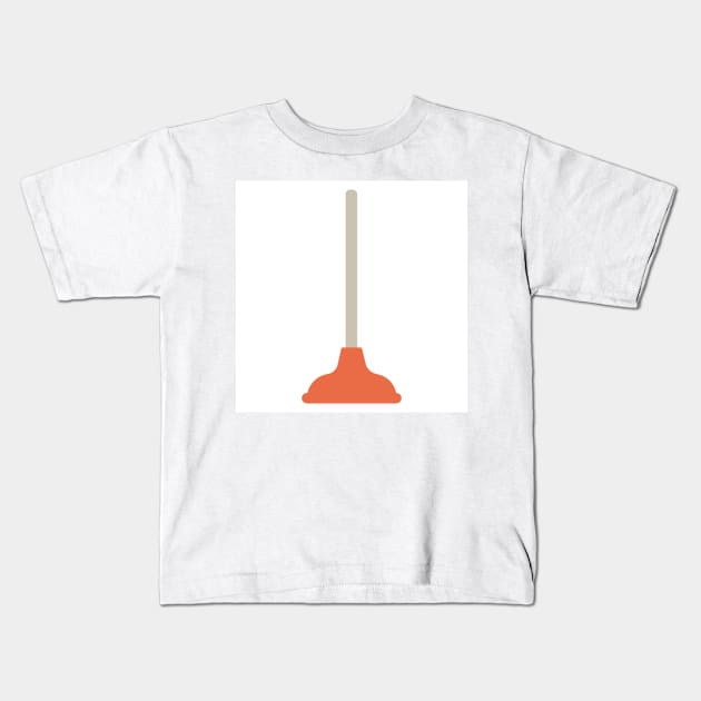 toilet Kids T-Shirt by ihdizein